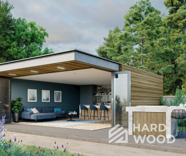 Патио беседка в стиле хай-тек №46 - фото 1654