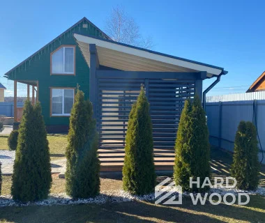 Скандинавская беседка из дерева №93 - фото 2244